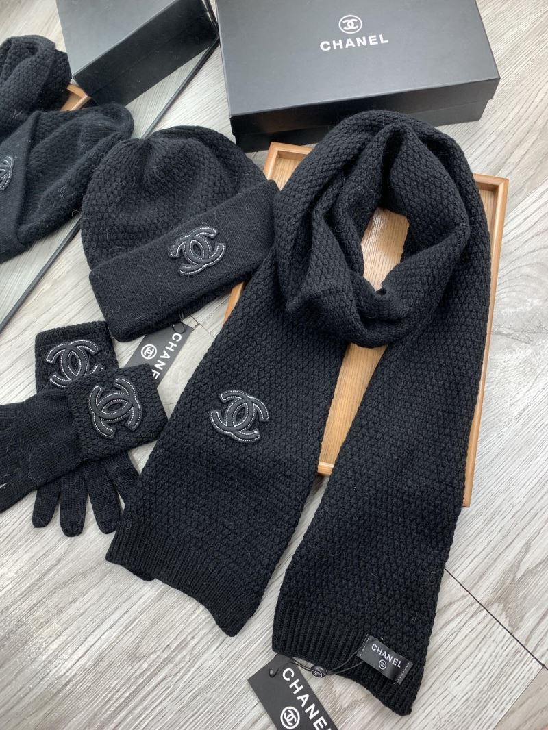 Chanel Caps Scarfs